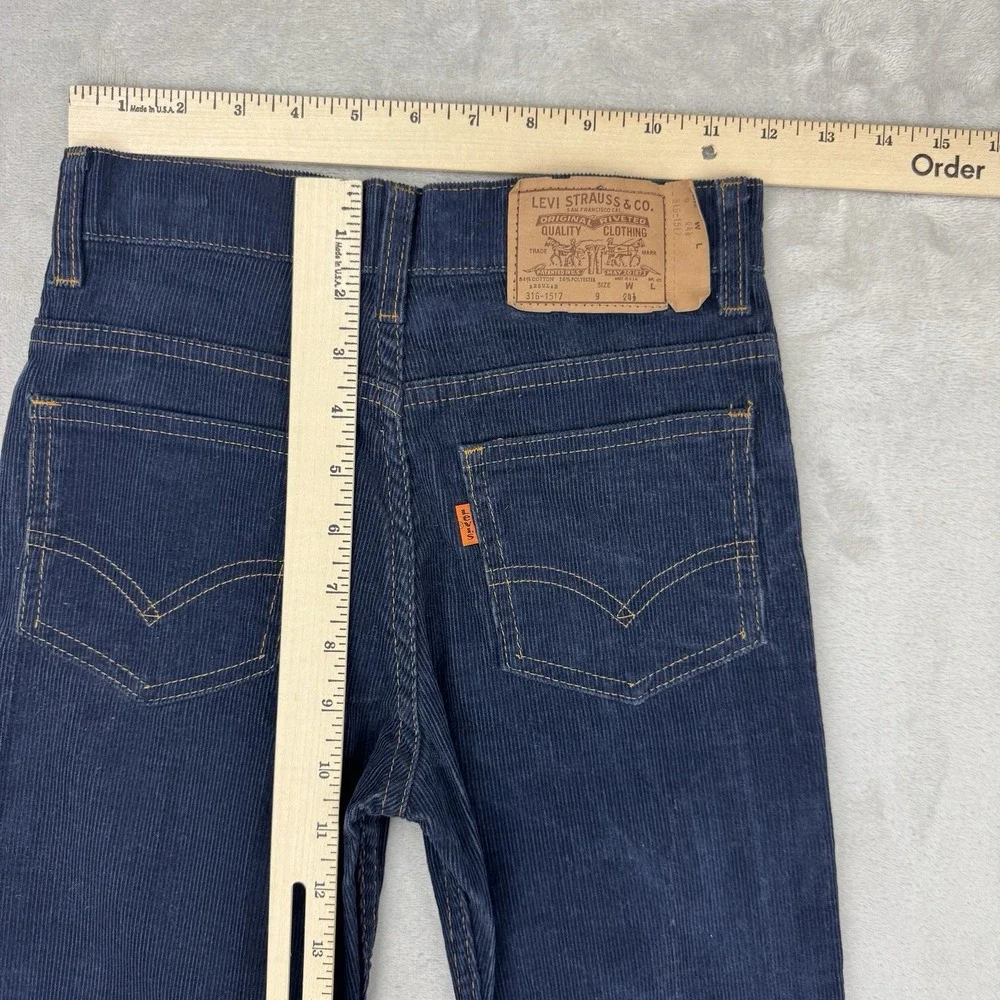 Lot Of Vtg 80s/90s s Levi's Boys Sz 9 (22x23)Denim Jeans 505/corduroy 1984-1994‎